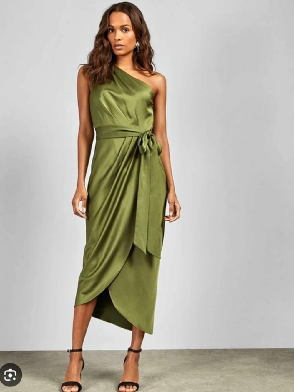 Ted Baker Gabie Draped Midi Dress